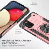 Samsung Galaxy A03s fokozott védelmet biztosító TPU tok kihajtható- 5 kép