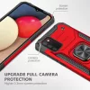 Samsung Galaxy A03s fokozott védelmet biztosító TPU tok kihajtható- 5 kép