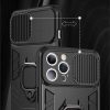Samsung Galaxy A03s Ring Lens tok kameralencse védővel, kihajtható - 6 kép