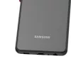 Samsung Galaxy A03s Smoke matt TPU tok fekete kerettel Alphajack- 7 kép