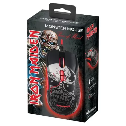 Subsonic Gaming Mouse Iron Maiden Piece Of Mind gamer egér-3701221701888 9 kép