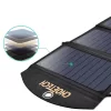 Choetech SC001 napelemes összecsukható töltő 19W 2x USB-A - fekete-6971824970470 4 kép