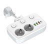 Hálózati elosztó 2 AC aljzattal, 3x USB, USB-C, LDNIO SE2435, 2500W-6933138692004 5 kép