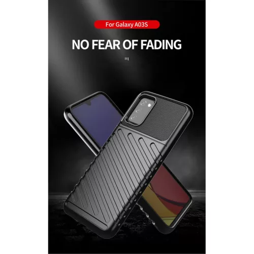 Samsung Galaxy A03s fokozott védelmet biztosító flexibilis TPU tok - 10 kép