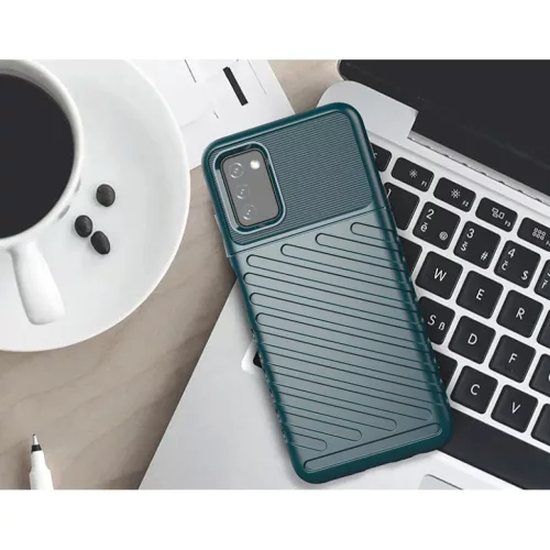 Samsung Galaxy A03s fokozott védelmet biztosító flexibilis TPU tok - 4 kép