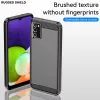 Samsung Galaxy A03s Carbon szénszál mintájú TPU tok fekete Alphaja- 9 kép