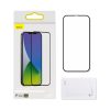Baseus 2x 0.3mm 3D 9H kijelzővédő üvegfólia iPhone 12 mini fekete-6953156228849 3 kép