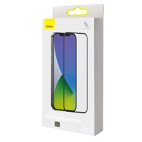 iPhone 12 mini Baseus 2x 0.3mm 9H Anti-Blue light kijelzővédő üveg-6953156228870 7 kép