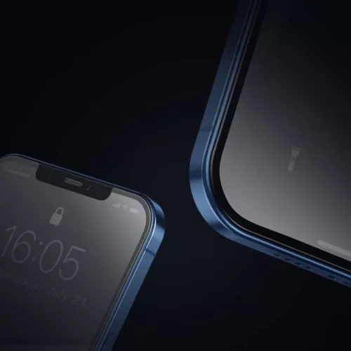 iPhone 12 mini Baseus 2x 0,25 mm kijelzővédő üvegfólia (SGAPIPH54-6953156229020 8 kép