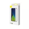 iPhone 12/ 12 Pro Baseus 2x 0.25 mm Frosted kijelzővédő fekete üve-6953156229068 2 kép