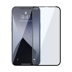   iPhone 12 Pro MAX Baseus 2x 0.3mm Anti-Blue light kijelzővédő üvegfólia fekete (SGAPIPH67N-KB01)
