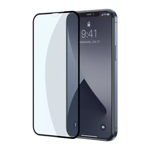 iPhone 12 Pro MAX Baseus 2x 0.3mm Anti-Blue light kijelzővédő üveg-6953156228894 2 kép