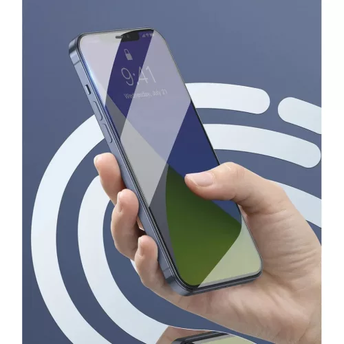 iPhone 12 Pro MAX Baseus 2x 0.3mm Anti-Blue light kijelzővédő üveg-6953156228894 9 kép