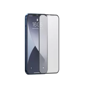 Baseus 2x 0,25 mm frosted kijelzővédő üvegfólia iPhone 12 Pro MAX-6953156229075 2 kép
