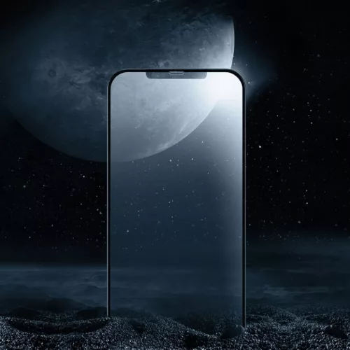 Baseus 2x 0,25 mm frosted kijelzővédő üvegfólia iPhone 12 Pro MAX-6953156229075 6 kép