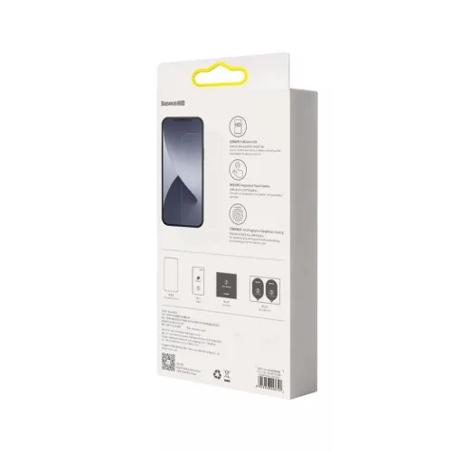 iPhone 12 Pro MAX Baseus 2x 0,3 mm Anti Blue Light kijelzővédő üve-6953156228801 5 kép