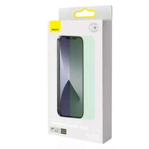 iPhone 12 Pro MAX Baseus 2x 0,15mm Eye Protection Anti Blue Light kije-6953156231405 7 kép