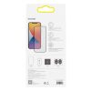 Baseus 2x 0,23 mm kijelzővédő üvegfólia iPhone 12 Pro MAX fekete -6953156228955 6 kép