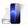 Baseus Crystal iPhone 14 Pro Edzett üvegfólia (2 db)-6932172615659 7 kép