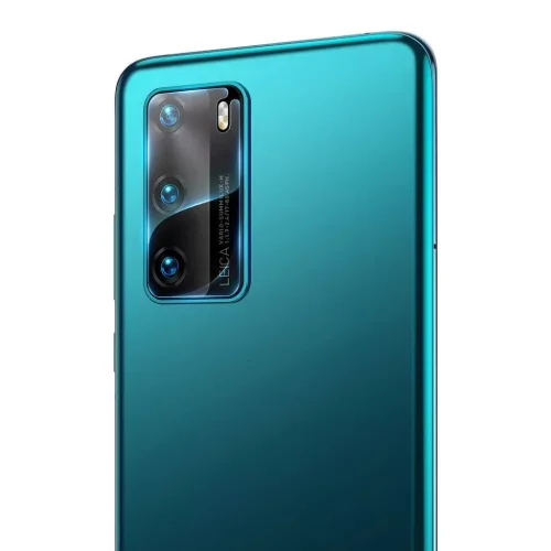 Baseus 2x 0,25 mm kameralencse védő üvegfólia Huawei P40 (SGHWP40--6953156223912 2 kép