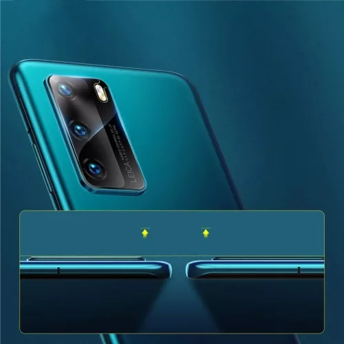 Baseus 2x 0,25 mm kameralencse védő üvegfólia Huawei P40 (SGHWP40--6953156223912 7 kép