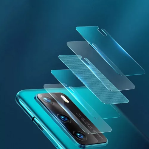 Baseus 2x 0,25 mm kameralencse védő üvegfólia Huawei P40 (SGHWP40--6953156223912 10 kép
