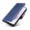Samsung Galaxy S22 Plus mágneses PU bőr fliptok kártyatartóval ké- 4 kép