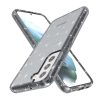 Samsung Galaxy S22 Plus TPU áttetsző shining tok fekete Alphajack- 9 kép
