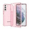 Samsung Galaxy S22 Plus TPU áttetsző shining tok rose gold Alphajack- 1 kép