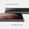 Samsung Galaxy S22 Plus ütésálló átlátszó kemény TPU tok sarok- 4 kép