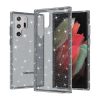 Samsung Galaxy S22 Ultra TPU áttetsző shining tok fekete Alphajack- 1 kép