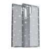 Samsung Galaxy S22 Ultra TPU áttetsző shining tok fekete Alphajack- 3 kép