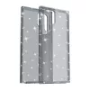 Samsung Galaxy S22 Ultra TPU áttetsző shining tok fekete Alphajack- 3 kép