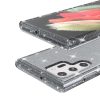 Samsung Galaxy S22 Ultra TPU áttetsző shining tok fekete Alphajack- 7 kép