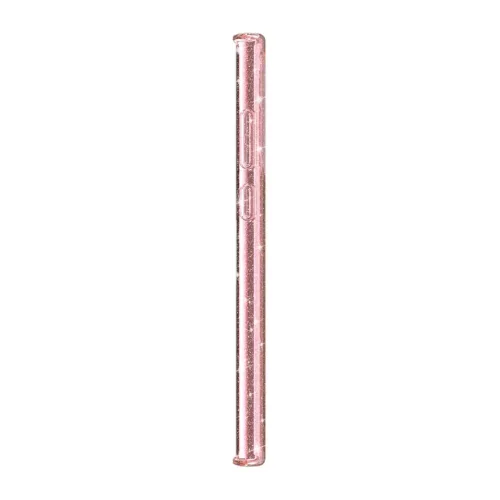 Samsung Galaxy S22 Ultra TPU áttetsző shining tok rose gold Alphajac- 5 kép