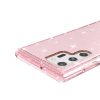 Samsung Galaxy S22 Ultra TPU áttetsző shining tok rose gold Alphajac- 6 kép