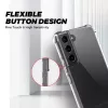 Samsung Galaxy S22 Ultra ütésálló átlátszó kemény TPU tok saro- 5 kép