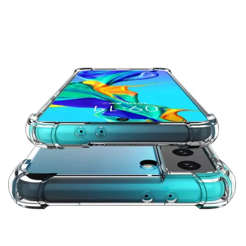 Samsung Galaxy S22 Ultra ütésálló átlátszó flexibilis TPU tok s- 2 kép
