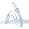 USAMS US-SJ653 USB-C / USB-C kábel kék-6958444907918 3 kép