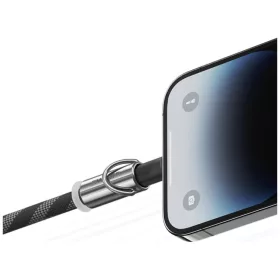 Usams SJ746 30W USB-C Lightning 1,2m Kék telefontartó nyakpánt töl-6958444992853 2 kép