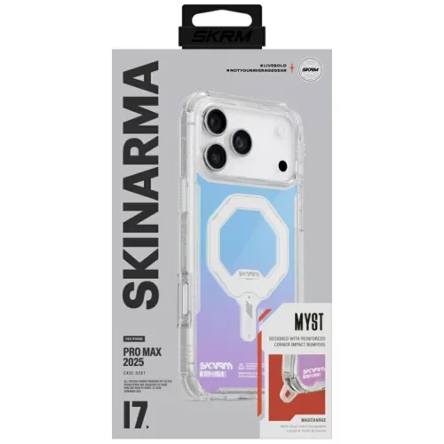 iPhone 17 Pro Max Skinarma Myst tok mágneses töltés hologram-8886461248852 5 kép