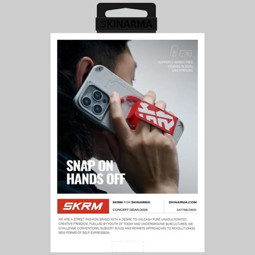 Skinarma Arch XE Phaze Smart Grip-Stand mágneses fogantyú kék-8886461249774 5 kép