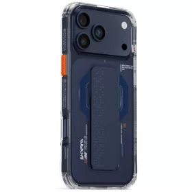 iPhone 17 Pro Max Case Skinarma Haxa mágneses töltés + tartó állv-8886461249446 2 kép