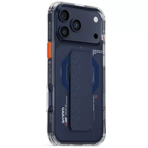 iPhone 17 Pro Max Case Skinarma Haxa mágneses töltés + tartó állv-8886461249446 2 kép