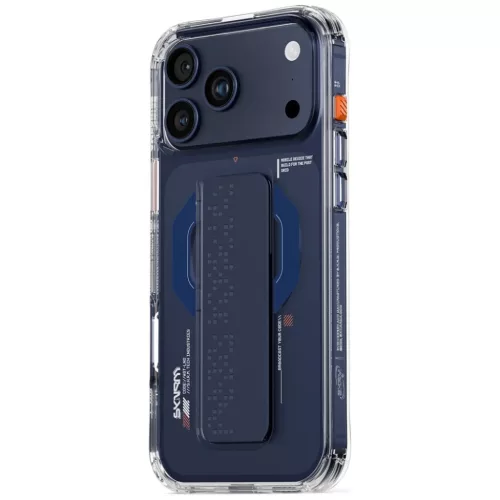 iPhone 17 Pro Max Case Skinarma Haxa mágneses töltés + tartó állv-8886461249446 3 kép