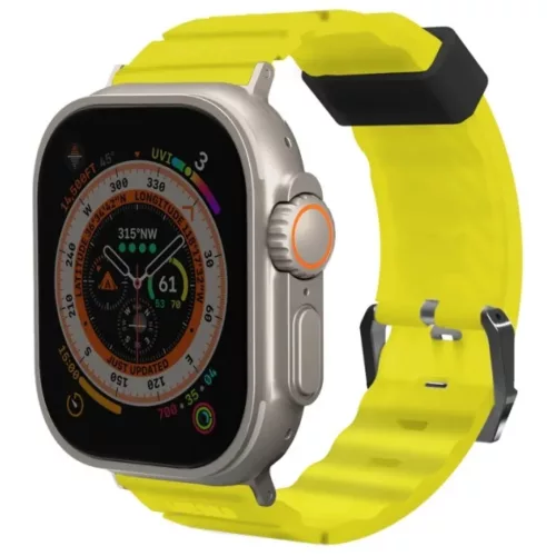 Apple Watch Skinarma Band Shokku 49/45/44 mm elektromos sárga szíj-8886461244076 3 kép