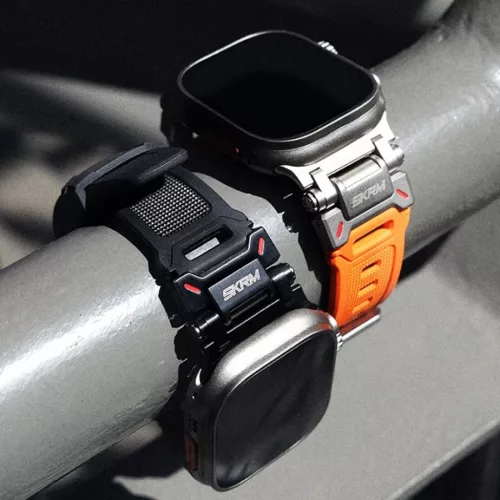 Skinarma Szíj Titon Apple Watch Ultra 49mm fekete-8886461245592 5 kép
