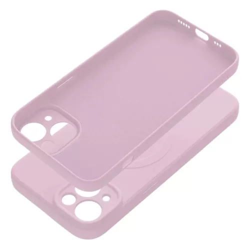 SILICONE MAG COVER tok MagSafe kompatibilis iPhone 14-hez pink-5903396179150 2 kép