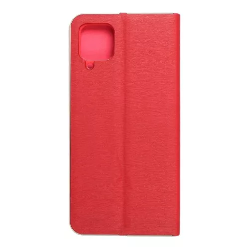 LUNA fliptok Gold Samsung Galaxy A12 / M12 piros tok-5903396099137 8 kép