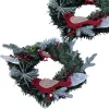 Karácsonyi koszorú dekoráció 30 cm RC-K-512 zöld-5903396351532 6 kép